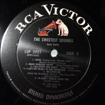 Kate Smith (2) : The Sweetest Sounds Of Kate Smith (LP, Album)
