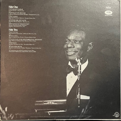 Nat King Cole : Unforgettable (LP, Album, RE)