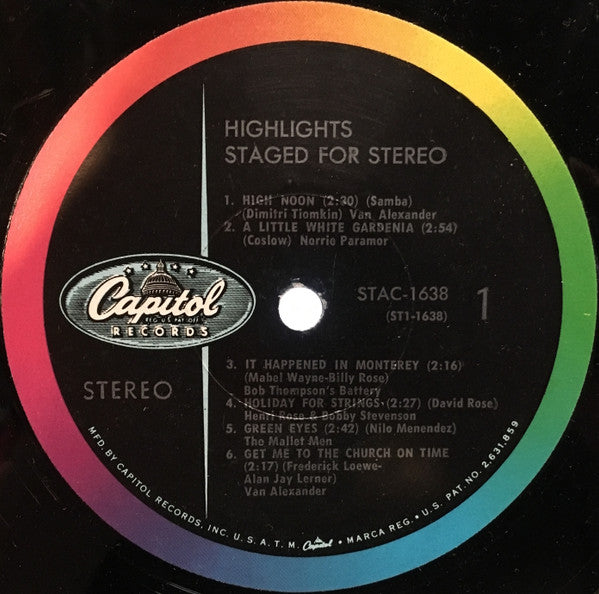 Various : Highlights Staged For Stereo! (LP, Album + Box, Pla)