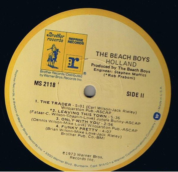 Buy The Beach Boys : Holland (LP, Album, RP) Online for a great
