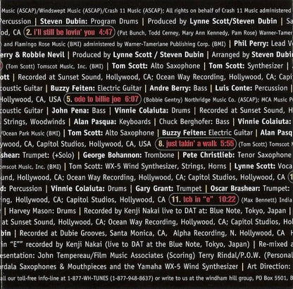 Tom Scott & The L.A. Express : Smokin' Section (HDCD, Album)