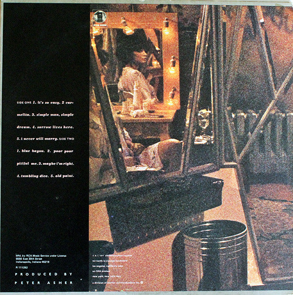 Linda Ronstadt : Simple Dreams (LP, Album, Club, RCA)