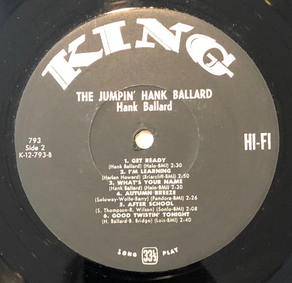 Hank Ballard & The Midnighters : Jumpin (LP)