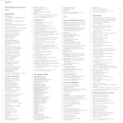 Billy Paul : 360 Degrees Of Billy Paul (LP, Album)