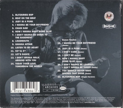Ramones : Ramones (CD, Album, RE, RM)