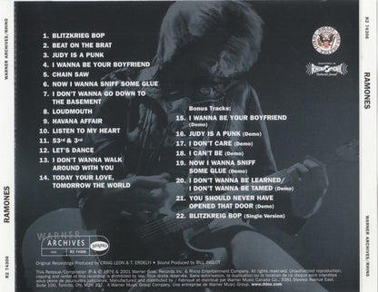 Ramones : Ramones (CD, Album, RE, RM)