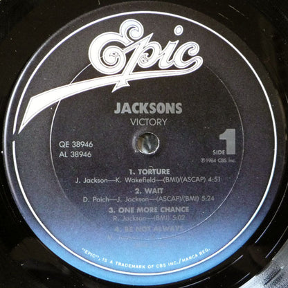The Jacksons : Victory (LP, Album, Car)