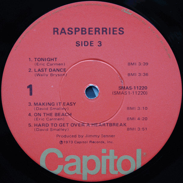 Raspberries : Side 3 (LP, Album, Win)