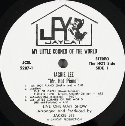Jackie Lee (5) : My Little Corner Of The World (LP, Album)