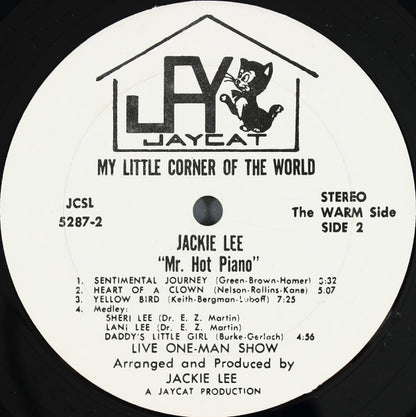 Jackie Lee (5) : My Little Corner Of The World (LP, Album)