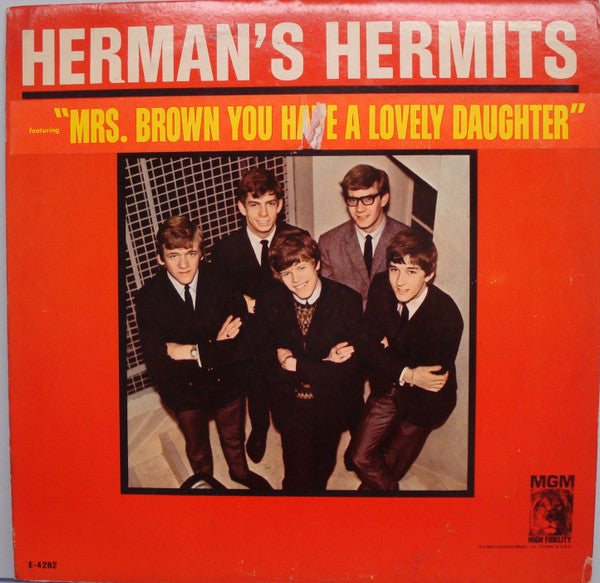 Herman's Hermits : Introducing Herman's Hermits (LP, Album, Mono, 2nd)