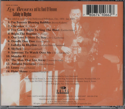 Les Brown And His Band Of Renown : Lullaby In Rhythm (CD, Album, RE)