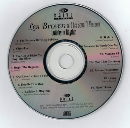Les Brown And His Band Of Renown : Lullaby In Rhythm (CD, Album, RE)