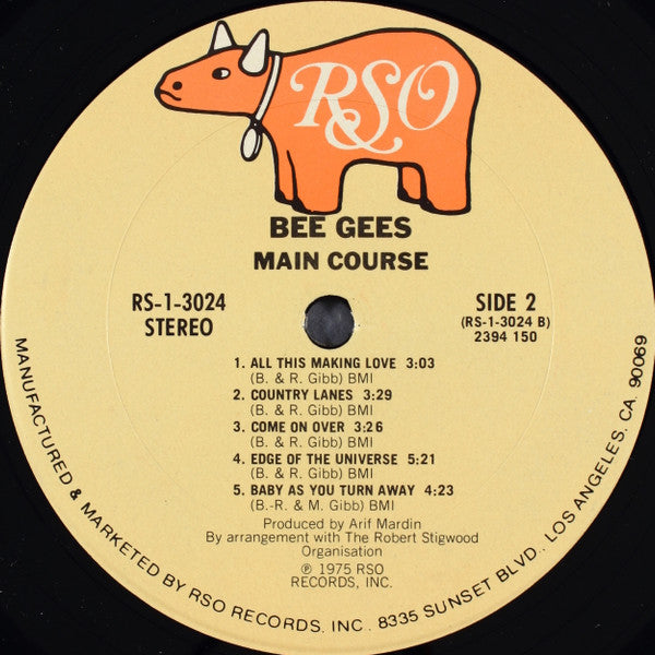 Bee Gees : Main Course (LP, Album, RE, Pit)