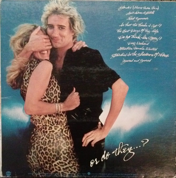 Rod Stewart : Blondes Have More Fun (LP, Album, L.A)