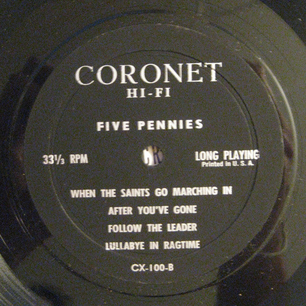 The Bob Freedman Orchestra : Music From The Five Pennies A Paramount Picture (LP, Album, Mono)