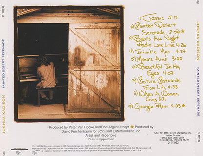 Joshua Kadison : Painted Desert Serenade (CD, Album, Club)