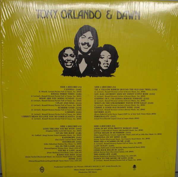 Tony Orlando & Dawn : Tony Orlando & Dawn (2xLP, Comp)