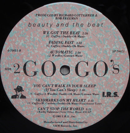 Go-Go's : Beauty And The Beat (LP, Album, Club, Car)