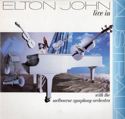 Elton John With Melbourne Symphony Orchestra : Live In Australia (2xLP, Album, Club)