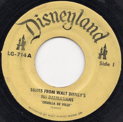 Unknown Artist : Songs from Walt Disney's 101 Dalmatians (7")
