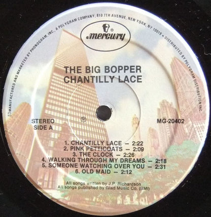 Big Bopper : Chantilly Lace (LP, Album)