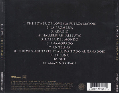Il Divo : The Promise (CD, Album)