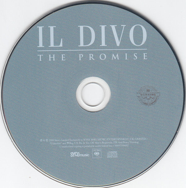 Il Divo : The Promise (CD, Album)