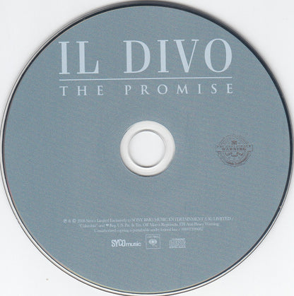 Il Divo : The Promise (CD, Album)