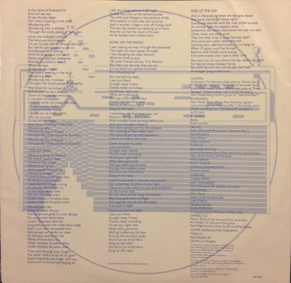 Al Stewart : Time Passages (LP, Album, Club, RP, CRC)