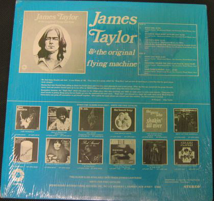 James Taylor (2) & The Flying Machine (2) : James Taylor & The Original Flying Machine (LP, Album, RP)
