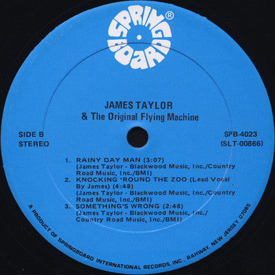Buy James Taylor : James Taylor & The Original Flying Machine (LP
