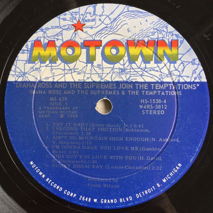 The Supremes & The Temptations : Diana Ross & The Supremes Join The Temptations (LP, Album)