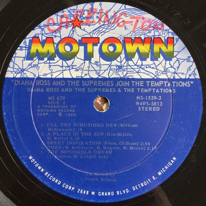 The Supremes & The Temptations : Diana Ross & The Supremes Join The Temptations (LP, Album)