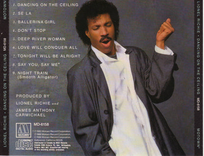 Lionel Richie : Dancing On The Ceiling (CD, Album)