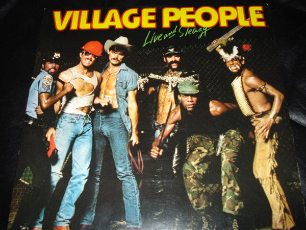 Village People : Live And Sleazy (2xLP, Album, 56 )