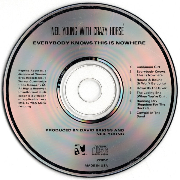 Buy Neil Young With Crazy Horse : Everybody Knows This Is Nowhere