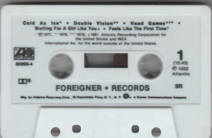 Foreigner : Records (Cass, Comp, SR,)