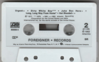 Foreigner : Records (Cass, Comp, SR,)