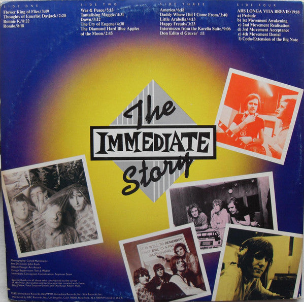 The Nice : The Immediate Story: Volume One (2xLP, Comp)