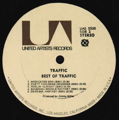 Traffic : Best Of Traffic (LP, Comp, RE, All)