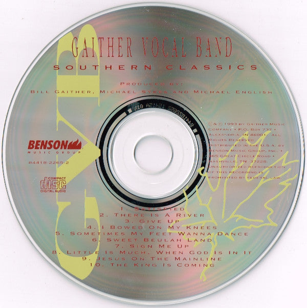 The Gaither Vocal Band : Southern Classics (CD, Album)