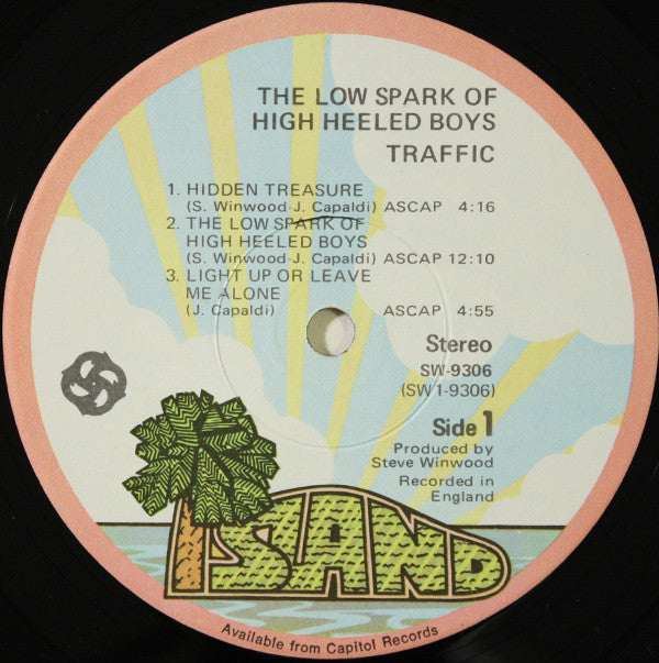 Buy Traffic : The Low Spark Of High Heeled Boys (LP, Album, Win