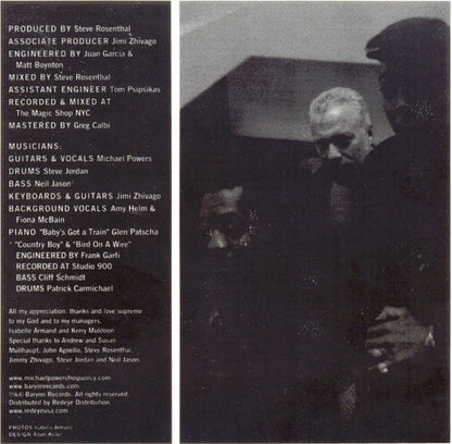 Michael Powers (3) : Onyx Root (CD, Album, Dig)