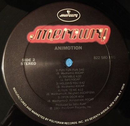 Animotion : Animotion (LP, Album, Club)