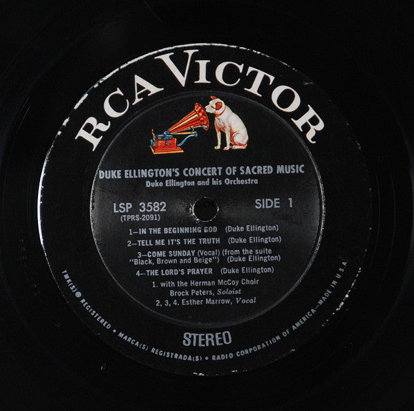 Duke Ellington : Duke Ellington's Concert Of Sacred Music (LP)