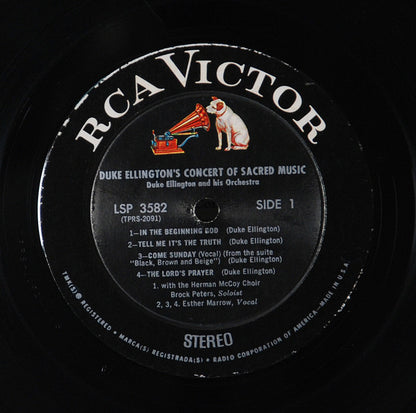 Duke Ellington : Duke Ellington's Concert Of Sacred Music (LP)