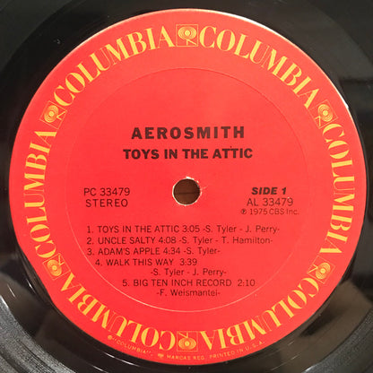 Aerosmith : Toys In The Attic (LP, Album, Fir)