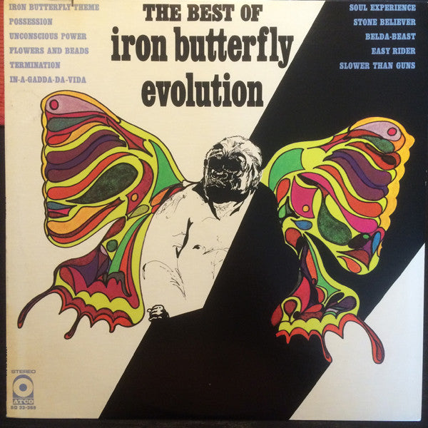 Iron Butterfly : The Best Of Iron Butterfly Evolution (LP, Comp, MO )