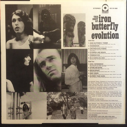 Iron Butterfly : The Best Of Iron Butterfly Evolution (LP, Comp, MO )